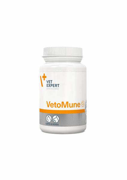 Vet Expert VetoMune засіб для підтримання імунітету у котів і собак, 60 капс. 58600 фото
