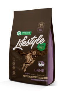 Сухой беззерновой корм с ягненком для взрослых собак всех пород Lifestyle Grain Free Lamb Adult All Breeds 1,5кг NPLS45673 фото