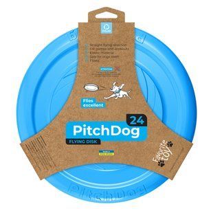 Игровая тарелка для апортировки PitchDog, диаметр 24 см. 62472 фото