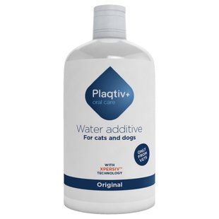 Средство по уходу за ротовой полостью собак и кошек Plaqtiv+ Water Additive, 500 мл 8888 фото