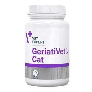 VetExpert (ВетЭксперт) GeriatiVet Cat - Витаминно-минеральная добавка для стареющих кошек - 60 шт VET20163 фото