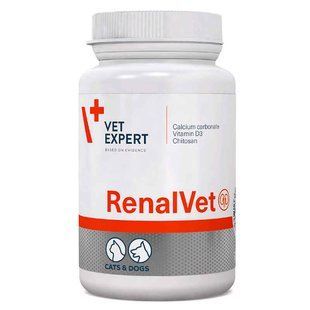 VetExpert (ВетЭксперт) RenalVet - Пищевая добавка для собак и кошек с симптомами ХПН  VE34627 фото